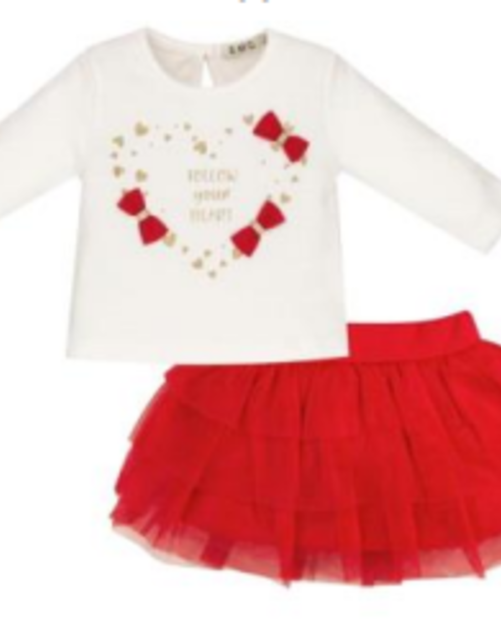 EMC Follow Your Heart Shirt w/Tulle Skirt