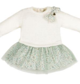 EMC Knit Dress with Tulle Skirt