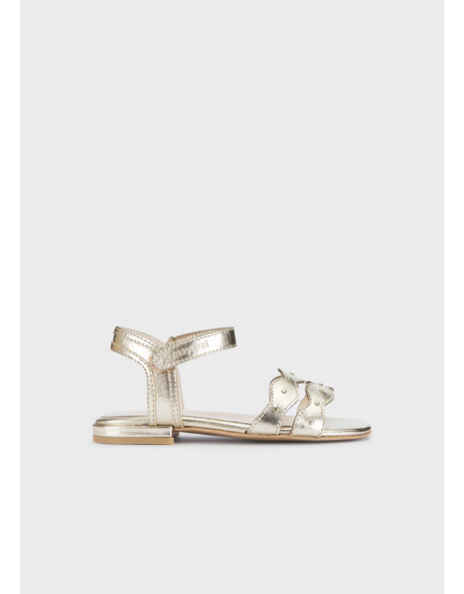 Mayoral Gold Leather Sandals