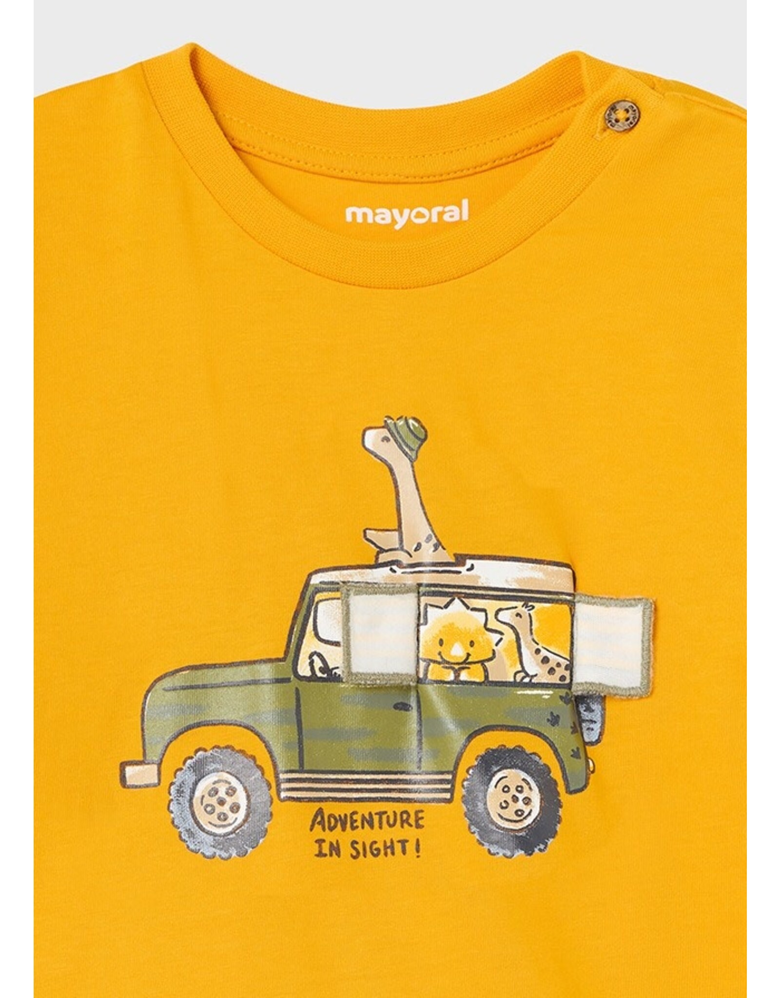 Mayoral Amber Dino Jeep T-Shirt