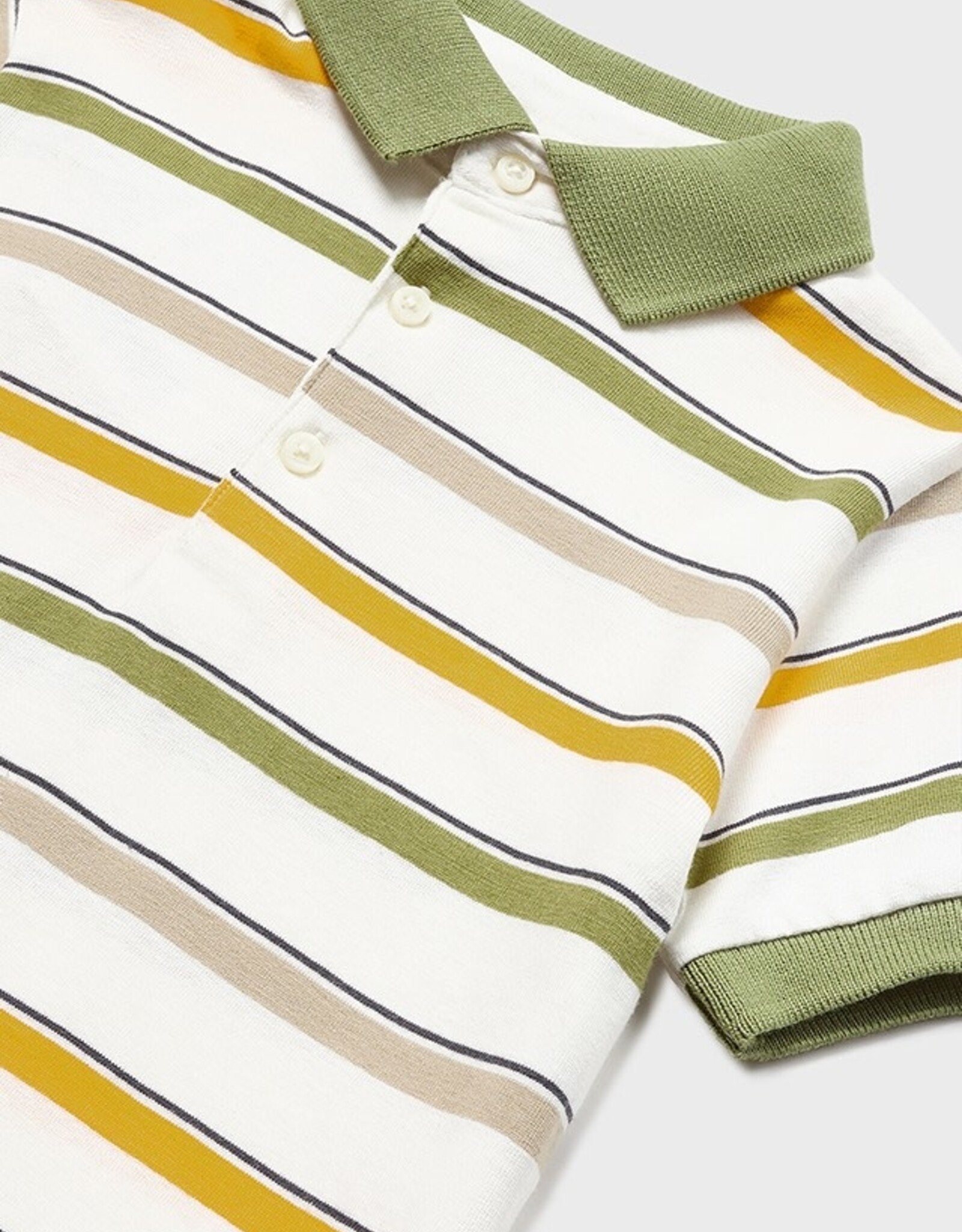 Mayoral Toddler Jungle Stripe Polo