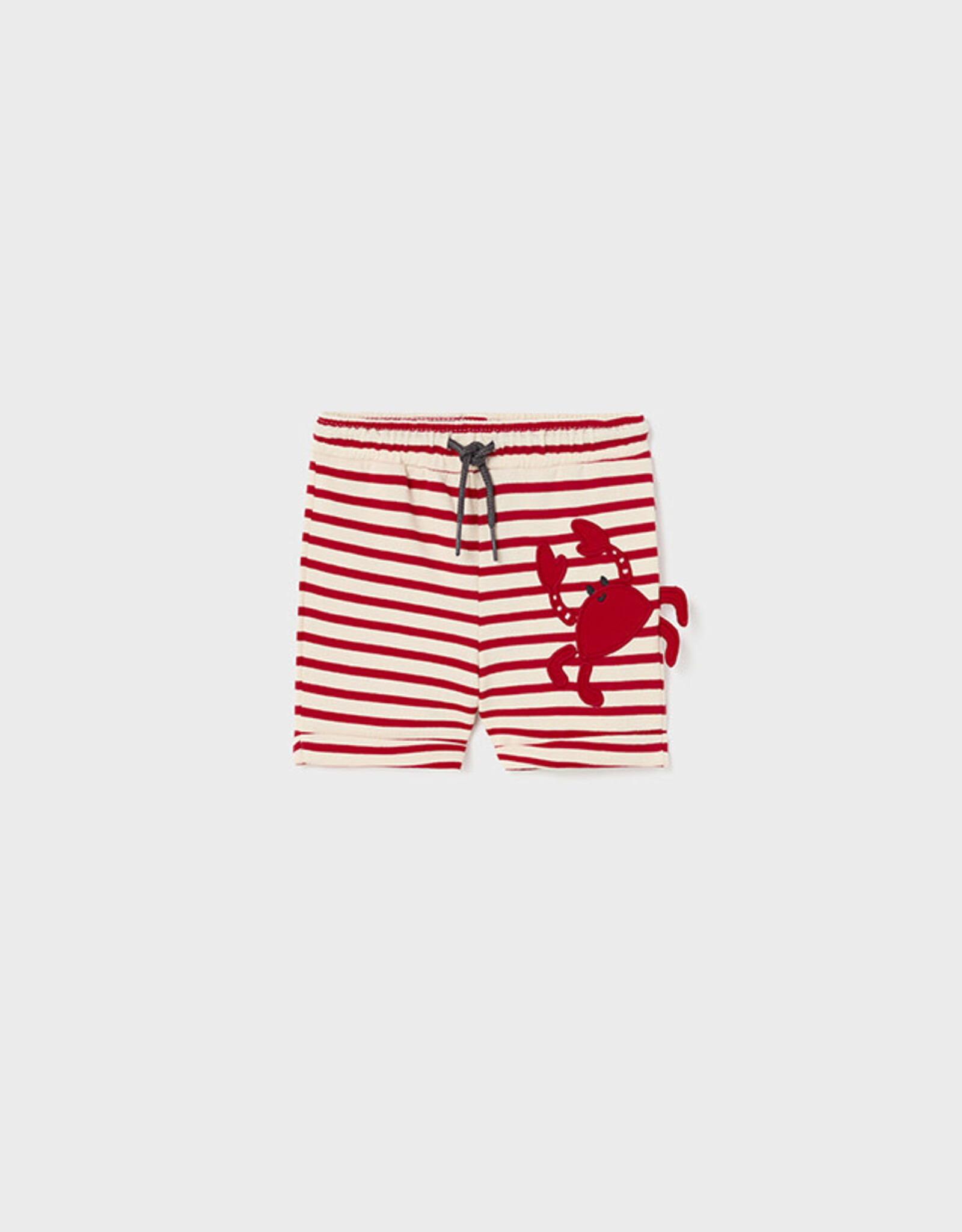 Mayoral Red Lobster Knit Shorts