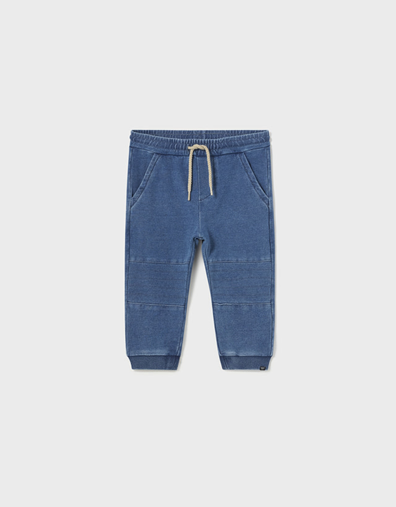 Mayoral Medium Wash Denim Jogger Pants