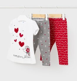 Mayoral Amor Leggings Set (3 garments)