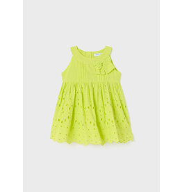 Mayoral Lime Green Toddler Dress
