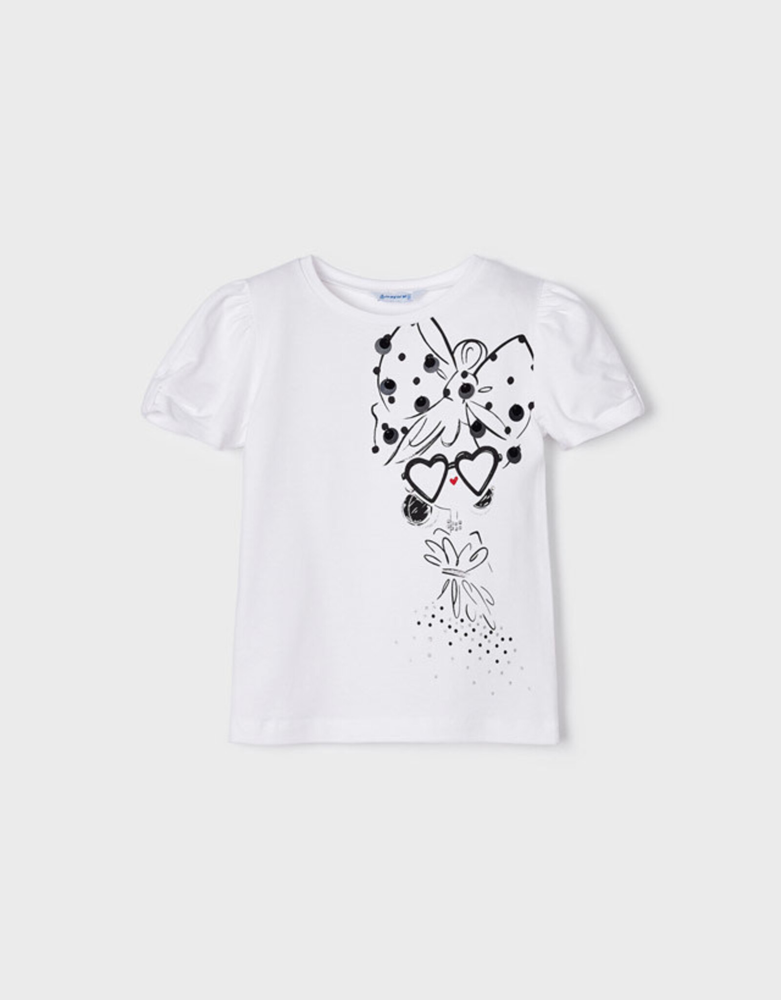 Mayoral White Doll Shirt