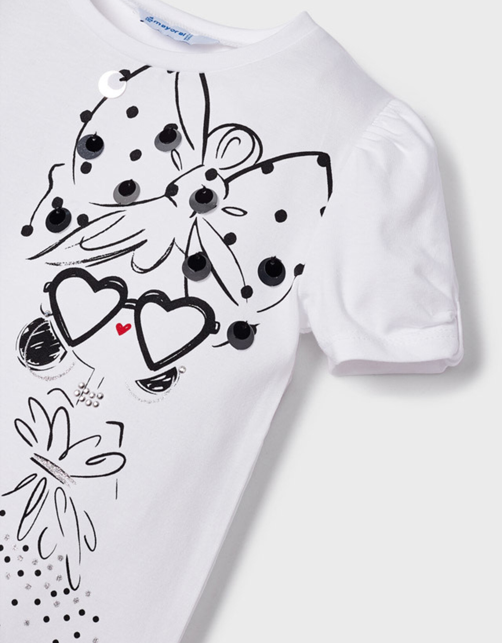 Mayoral White Doll Shirt