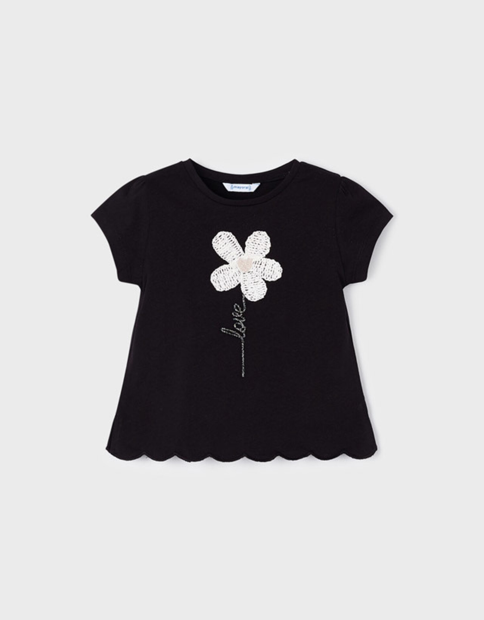 Mayoral Love Flower Shirt