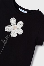 Mayoral Love Flower Shirt