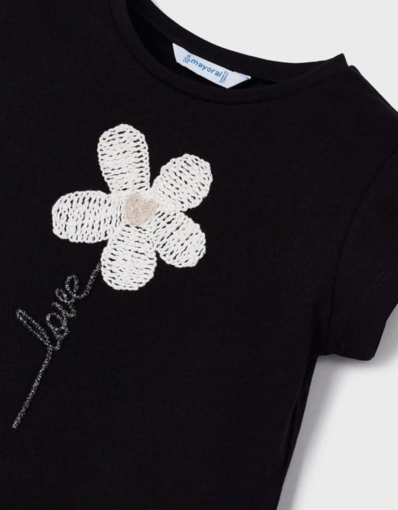 Mayoral Love Flower Shirt