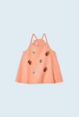 Mayoral Peach Fruit Tank Top