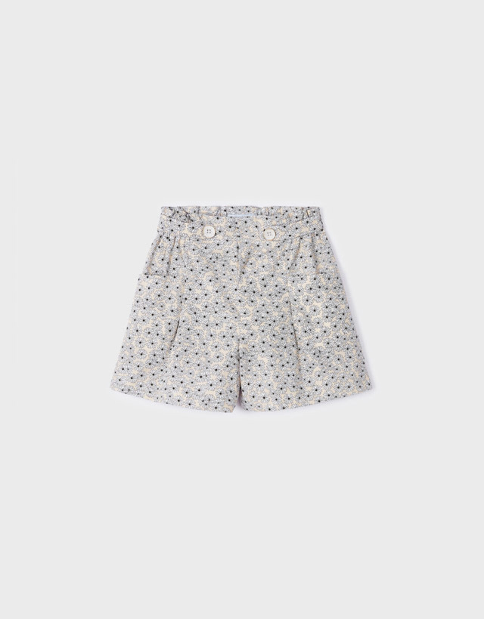 Mayoral Almond Floral Short Pant