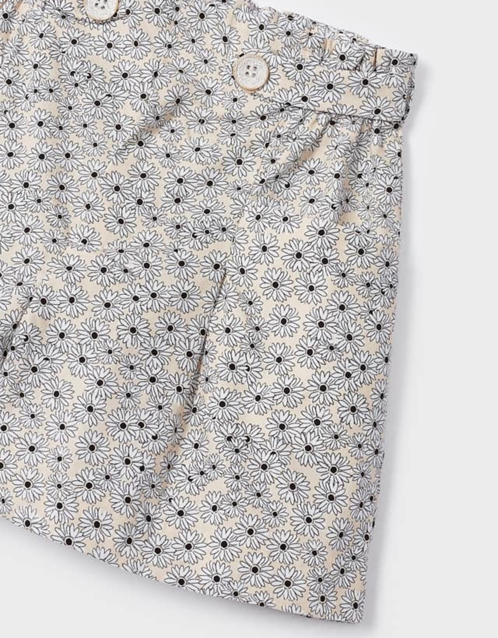 Mayoral Almond Floral Short Pant
