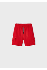 Mayoral Red Cargo Shorts