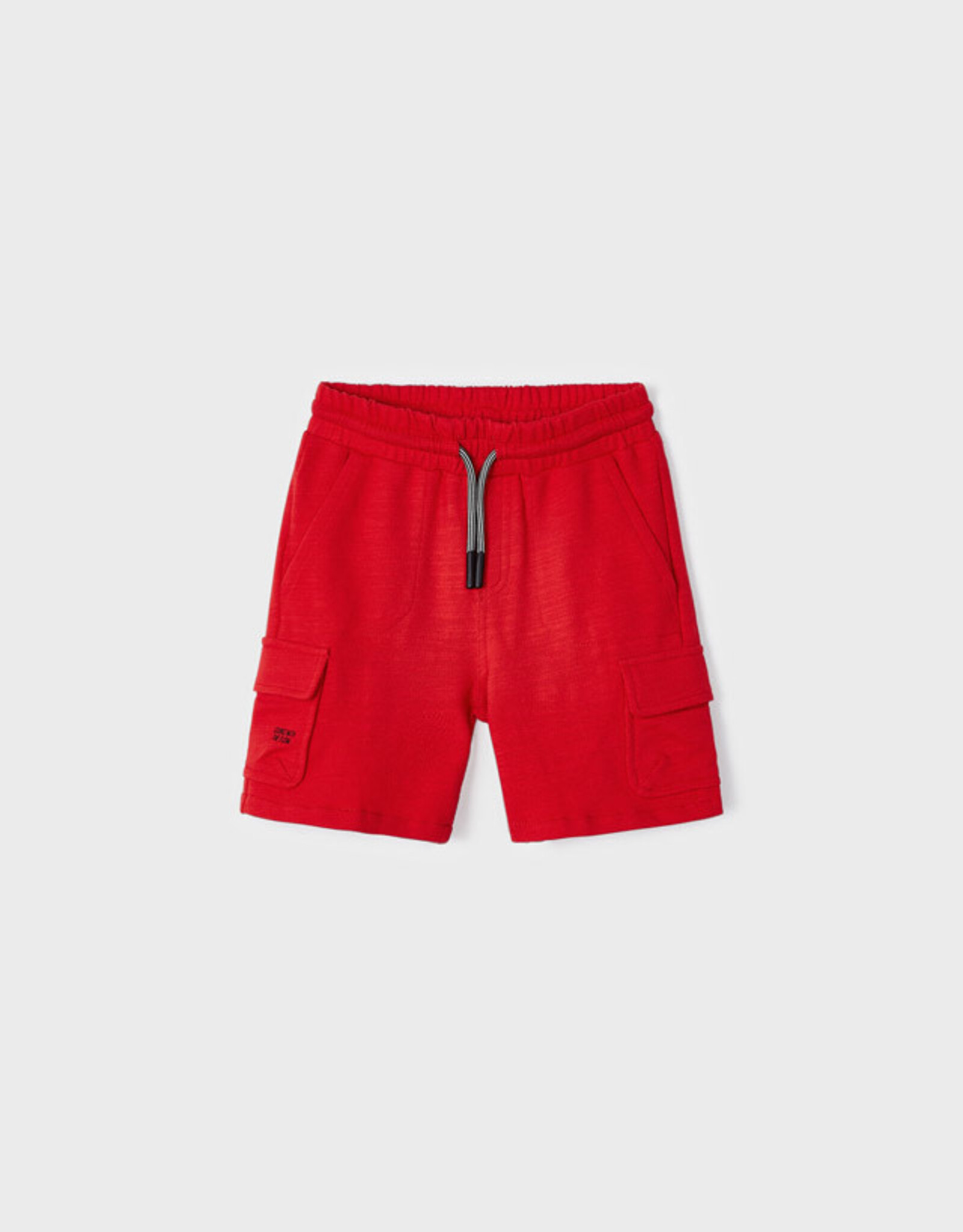 Mayoral Red Cargo Shorts