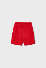 Mayoral Red Cargo Shorts