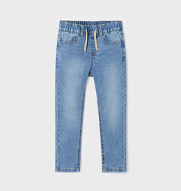 Mayoral Medium Wash Soft Denim Jogger