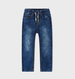 Mayoral Dark Wash Soft Denim Jogger