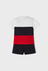 Mayoral Red Adventure Knit Set