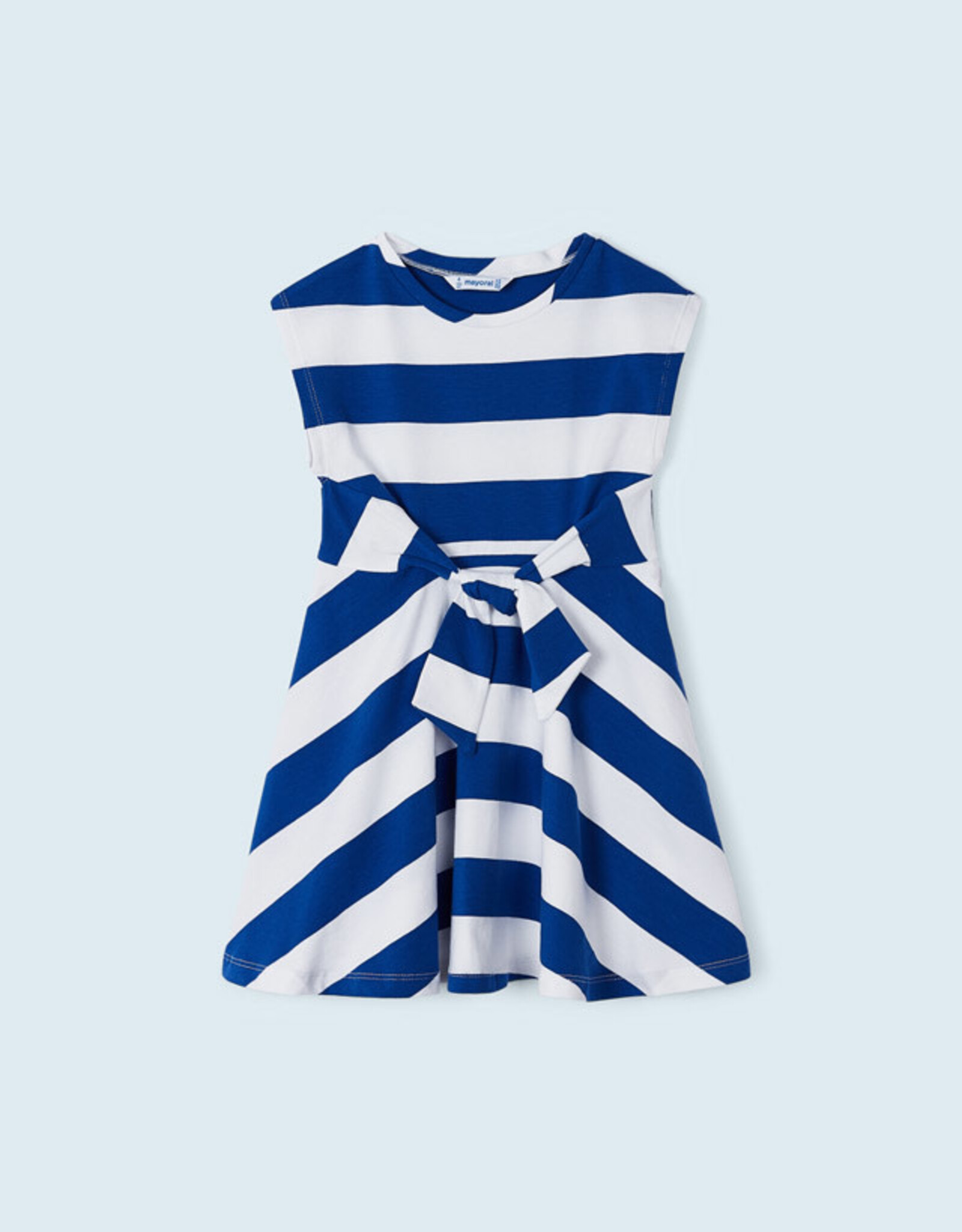 Mayoral Blue Stripes Dress