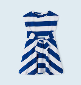 Mayoral Blue Stripes Dress