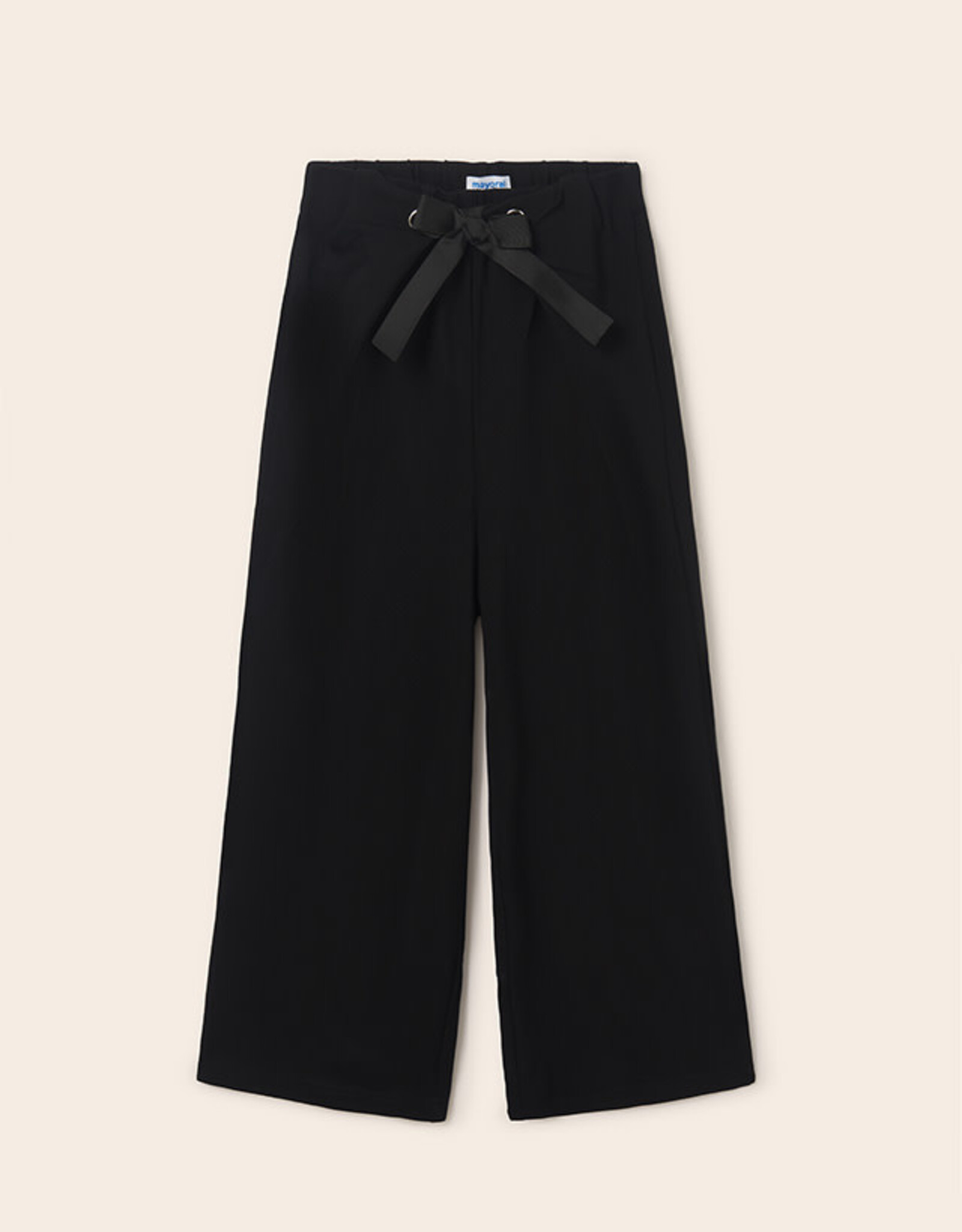 Mayoral Black Cropped Pants