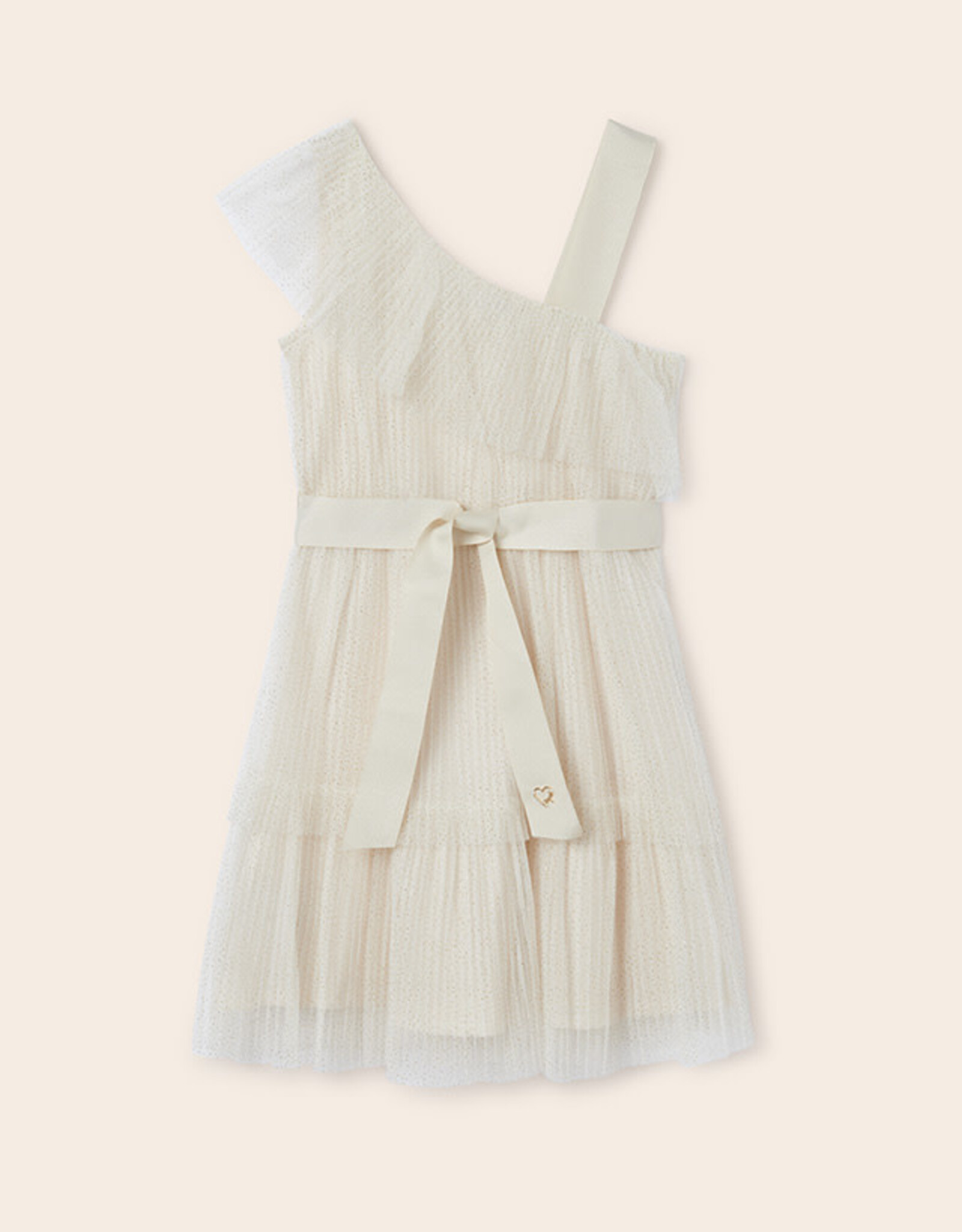 Mayoral Chickpea Tulle Dress