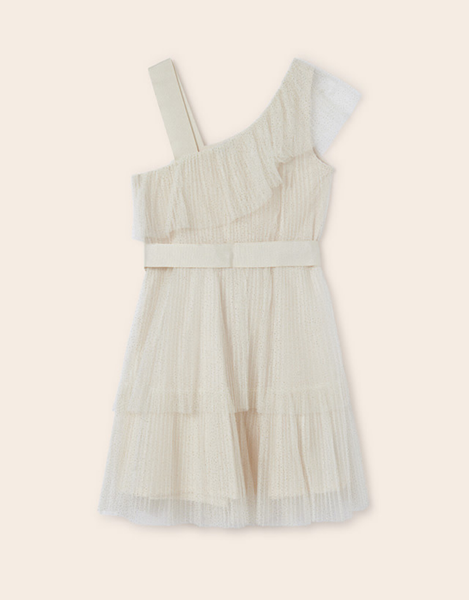 Mayoral Chickpea Tulle Dress