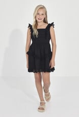 Mayoral Black Poplin Dress