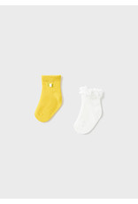 Mayoral Mimosa Lemon 2 Sock Set (Toddler)