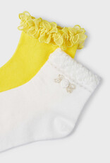Mayoral Lemon Mimosa Socks 2 Set