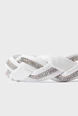 Mayoral White Braided Headband