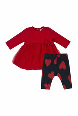 EMC Red Fleece/Tulle Valentine Set