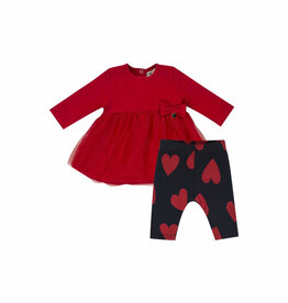 EMC Red Fleece/Tulle Valentine Set