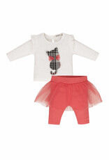 EMC White Tulle Kitty Set