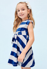 Mayoral Blue Stripes Dress