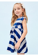 Mayoral Blue Stripes Dress