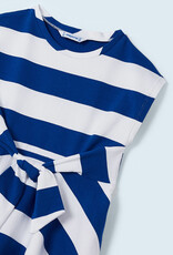 Mayoral Blue Stripes Dress