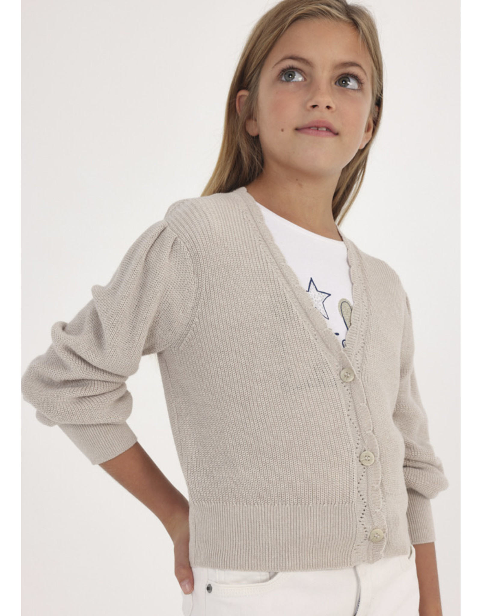 Mayoral Root Knitting Cardigan Tween