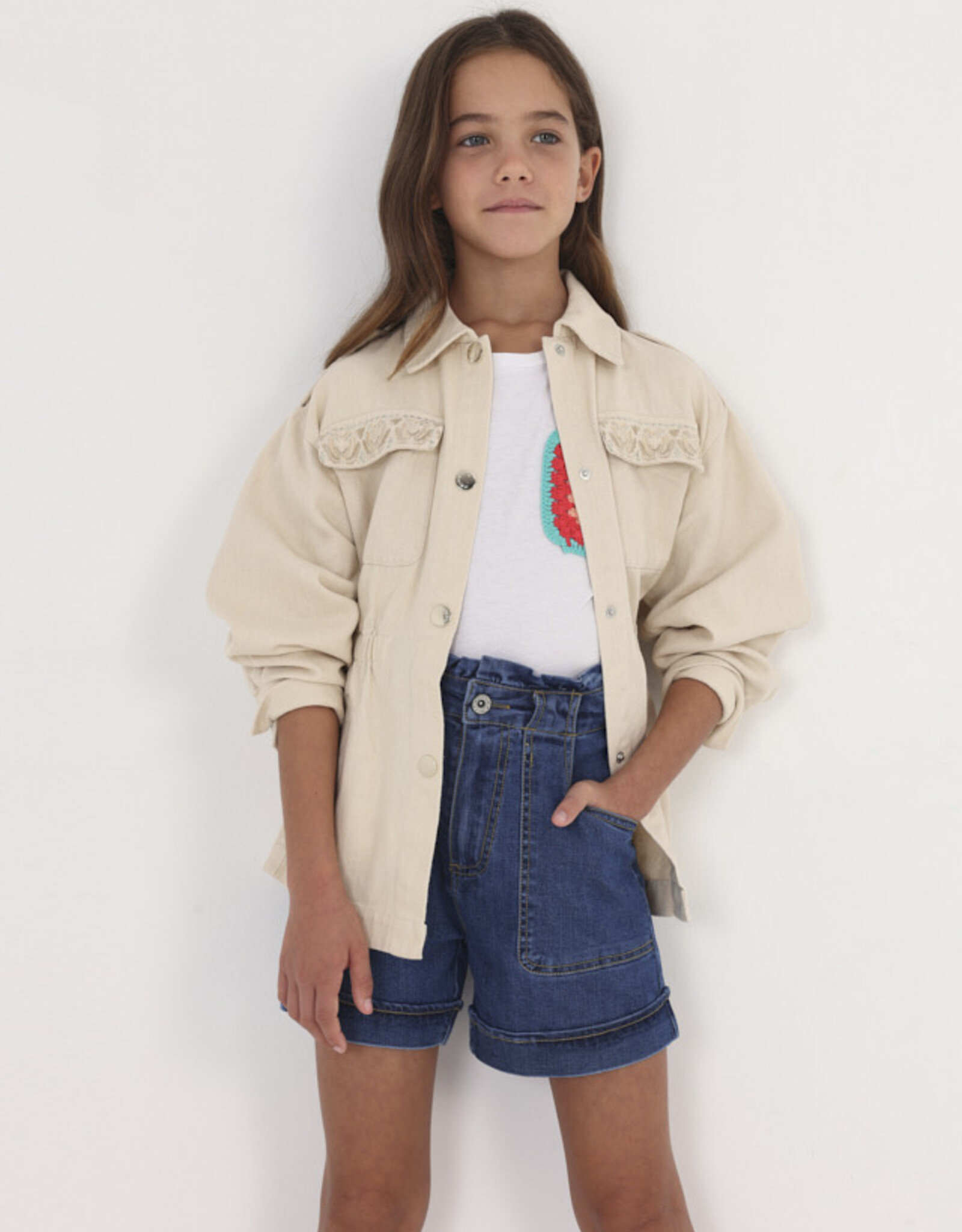 Mayoral Oat Tween Jacket
