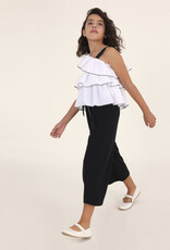 Mayoral Black Cropped Pants