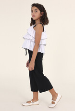 Mayoral Black Cropped Pants