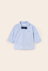 Mayoral Lightblue Button Up with Bowtie