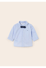 Mayoral Lightblue Button Up with Bowtie