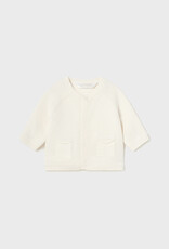Mayoral Natural Baby Knit Cardigan Neutral