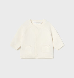 Mayoral Natural Baby Knit Cardigan Neutral