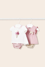Mayoral Blush 4 Pc Ice Cream Knit Set