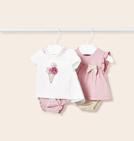Mayoral Blush 4 Pc Ice Cream Knit Set
