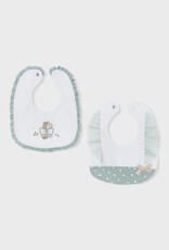 Mayoral Aqua Green 2 Bib Set