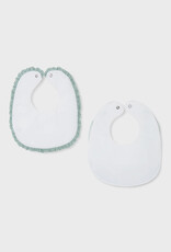 Mayoral Aqua Green 2 Bib Set